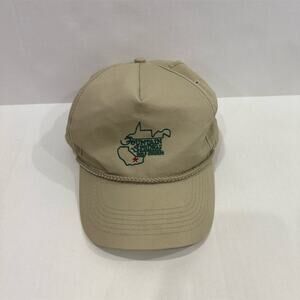 Head-to-toe Fountain springs Golf Beige Adjustable Strap back Baseball Cap